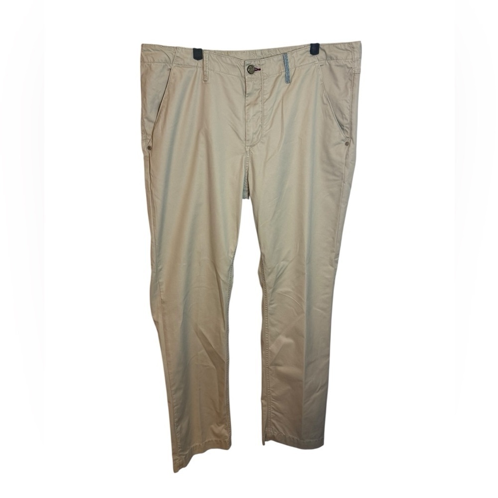 Robert Graham Yates Classic Straight Leg Khaki Pants